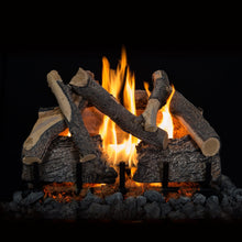 Load image into Gallery viewer, 24" Blue Pine Split Charred Vented Gas Logs