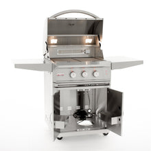 Load image into Gallery viewer, 27" Blaze 2 Burner Professional Grill Cart