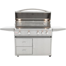 Load image into Gallery viewer, 44" Blaze 4 Burner Professional Grill Cart