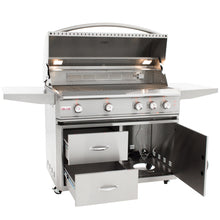 Load image into Gallery viewer, 44" Blaze 4 Burner Professional Grill Cart