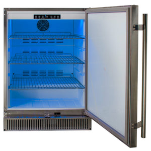 24" Blaze 5.2 CU Stainless Steel Refrigerator