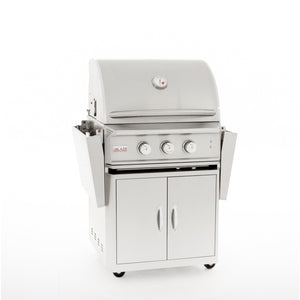 27" Blaze 2 Burner Professional Grill Cart