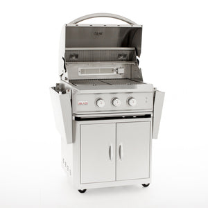 27" Blaze 2 Burner Professional Grill Cart