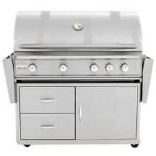 Load image into Gallery viewer, 44" Blaze 4 Burner Professional Grill Cart
