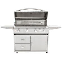 Load image into Gallery viewer, 44" Blaze 4 Burner Professional Grill Cart
