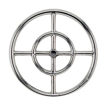 Load image into Gallery viewer, 18&quot; Round Stainless Steel Flat Pan with Spark Ignition Kit (12&quot; Ring) - Propane
