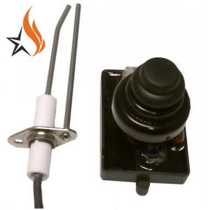 19" Round Drop-In Pan With Spark Ignition Kit (12" Fire Pit Ring) - Natural Gas